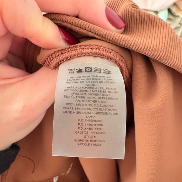 Aritzia TNA Butter TNA Life Bundle Set Brown Cognac Size Small - Picture 7 of 7